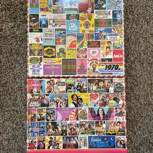 Colorful 1970s Collage Puzzle